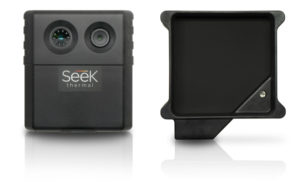 Seek Scan temperature screening device
