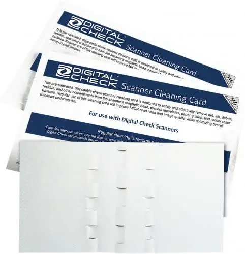 IS0033 Digital Check Cleaning Cards Waffletechnology