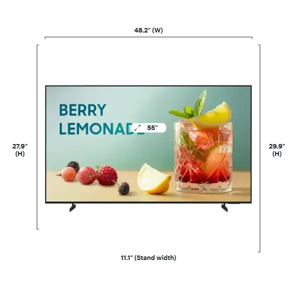 BE55FX-H Size